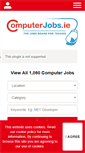 Mobile Screenshot of computerjobs.ie