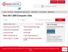 Tablet Screenshot of computerjobs.ie